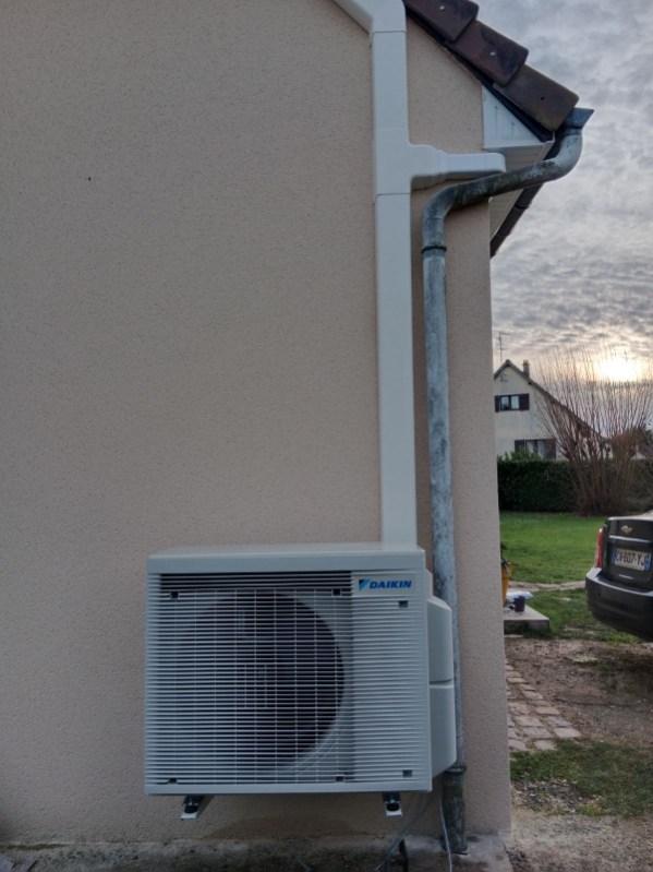 Rénovation d’anciens radiateurs avec une pompe à chaleur air/air près de Caen