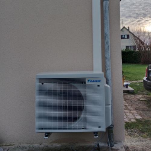 Rénovation d’anciens radiateurs avec une pompe à chaleur air/air près de Caen