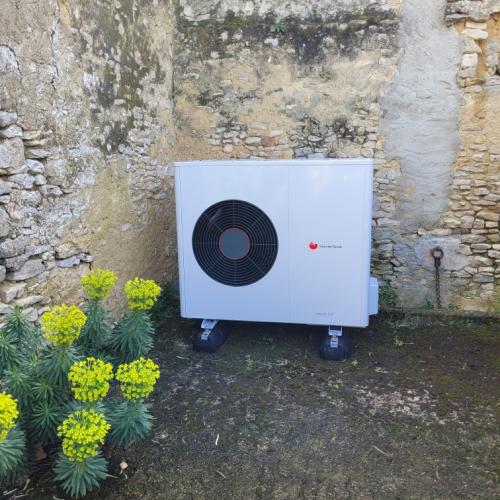 Installation d'une pompe à chaleur chauffage et production d'eau chaude sanitaire intégrée à Ryes, Calvados - Froid commercial et industriel à Caen